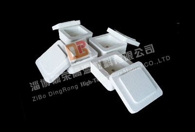 Ceramic fiber shaped pieces
