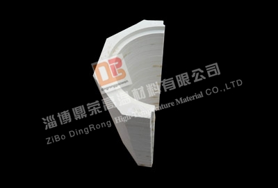 Ceramic fiber shaped pieces
