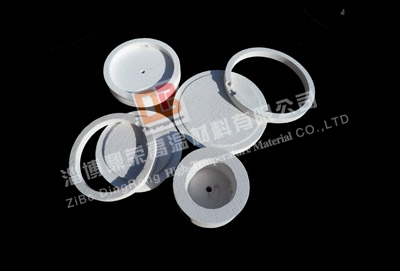 Ceramic fiber shaped pieces